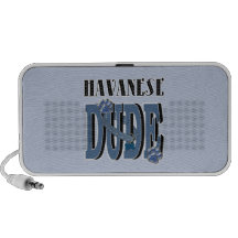 Havanese DUDE Laptop Speakers
