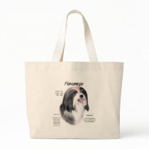 Havanese History Design Tote Bags
