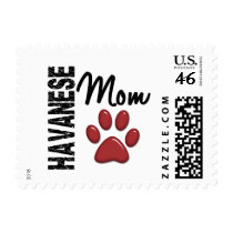 Havanese Mom 2 Stamp