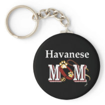 Havanese MOM Gifts Keychain