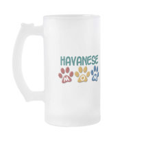 HAVANESE Mom Paw Print 1 Coffee Mugs