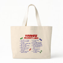 HAVANESE Property Laws 2 Canvas Bag