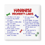 HAVANESE Property Laws 2 Magnets