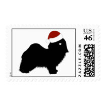 Havanese Santa Hat Postage