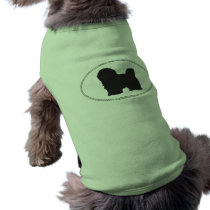 Havanese Silhouette pet clothing