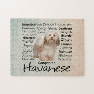 havanese traits havanese jigsaw puzzles zazzle havanese traits havanese jigsaw puzzles zazzle