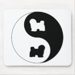 Havanese Yin Yang Mouse Mats