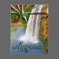 Havasu Falls, Grand Canyon, Arizona USA postcards