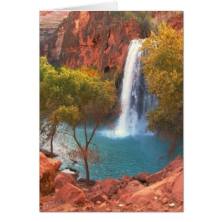 Havasu Falls Waterfall, Southwest Card