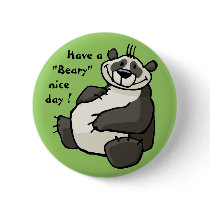 Have a beary nice day buttons by missprimus Have a beary nice day buttons