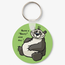 Have a  beary nice day keychains