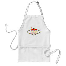 Have a Fabulous Las Vegas Birthday Apron