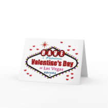 Have A Fabulous Valentine's Day In Las Vegas Card