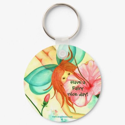 Have a Fairy nice day! Key Chain by Ametisti