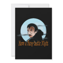 Have a Fang-tastic Night Custom Invites