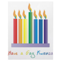 Have a Gay Kwanza letterhead