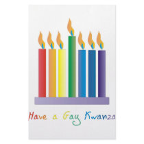 Have a Gay Kwanza stationery
