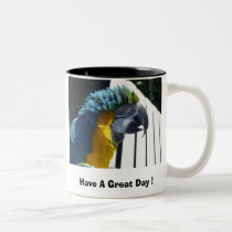Have A Great Day ! Macaw mugs