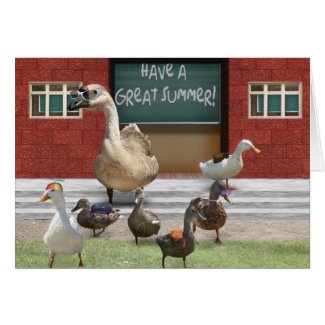Have a Great Summer Vacation! card