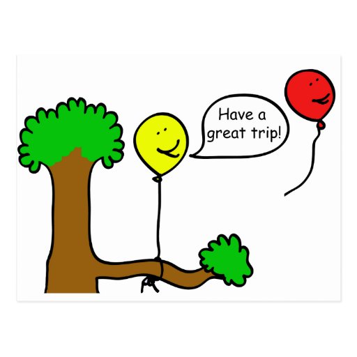 Have a Great Trip! Postcard | Zazzle