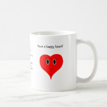 Have a Happy Heart Mug by LilMel Have a Happy Heart Mug
