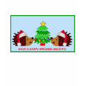 HAVE A HAPPY HEDGEHOG HOLIDAY! t-shirts by BitsOfWhimsy HAVE A HAPPY HEDGEHOG HOLIDAY! t-shirts