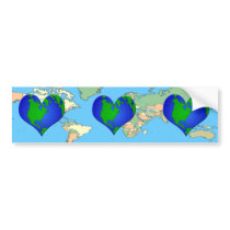 Have a  HEART for Our EARTH bumper stickers