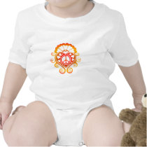 have a heart /henna sunburst t-shirts