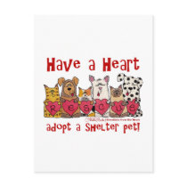 Have a Heart Postcards