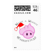 Have a Hoggy Christmas! Stamp