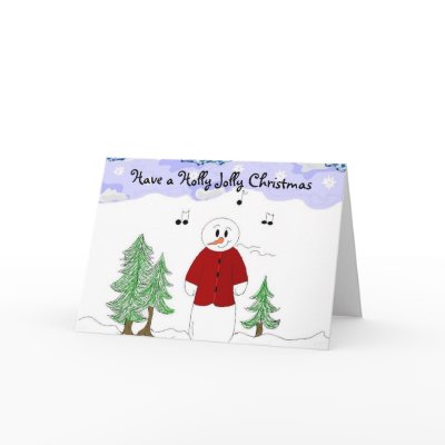 Have a Holly Jolly Christmas Cards by seashell2