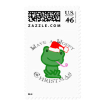 Have a Hoppy Christmas! Postage Stamp