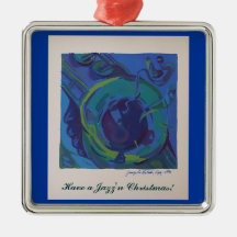 Have a Jazz'n Christmas Ornaments