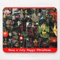 Have a Joly Happy Christmas mousepad mousepads