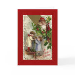 Have a joyful Christmas - Vintage Santa Card