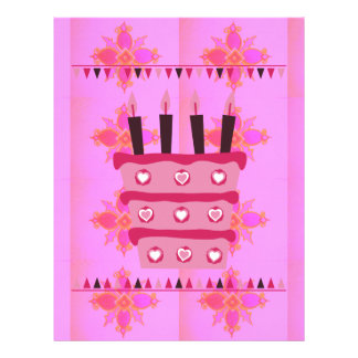 Happy Birthday Wishes Letterhead | Zazzle