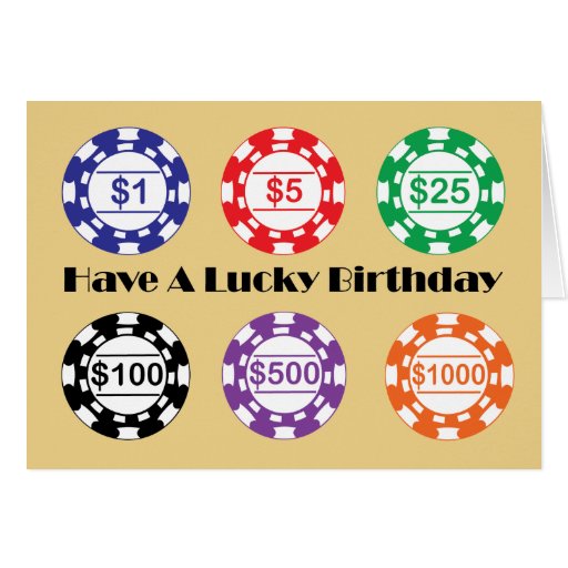 Have A Lucky Birthday Card | Zazzle