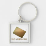 Have A Martian Day! (Martian Landscape Curiosity) Keychains