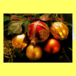 "Have a Merry Christmas" Christmas Card cards