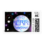 Have a Merry Spacy Christmas postage