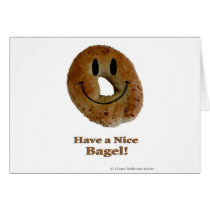 Have a Nice Bagel! Greeting Cards