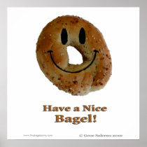 Have a Nice Bagel Poster