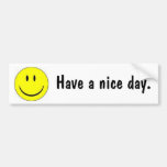 Have a nice day 1970's retro bumper sticker