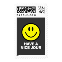 Have a Nice Jour Postage Stamp