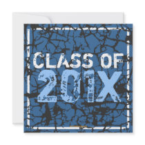 Have a Party Grunge Graduation Party Invitation