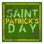 Have a Party Grunge St. Patrick's Party Invitation