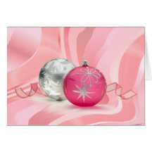HAVE A PINK PINK CHRISTMAS by SHARON SHARPE Greeting Cards