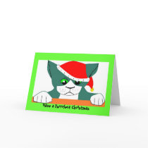 Have a Purrrfect Christmas cards