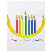 Have a Queer Chanukah flyers
