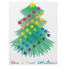 Have a Queer Christmas flyers